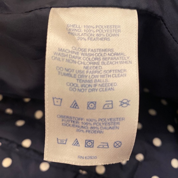 Navy Polka Dot Vest - Picture 6 of 7